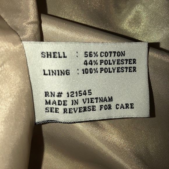 London Fog Double Breasted Trench Coat. NWOT - Picture 8 of 8